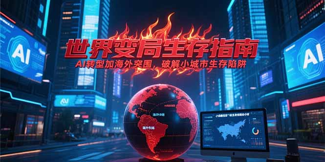 付费文章《世界变局生存指南，AI转型加海外突围，破解小城市生存陷阱》创客联盟总站-闲云创业网-老韩轻创网-中创网-福缘网-冒泡网-资源之家-魔方项目库创客联盟总站