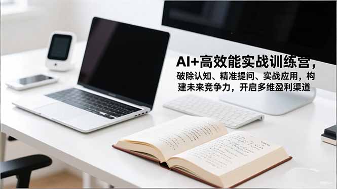 AI+高效能实战训练营，破除认知、精准提问、实战应用，构建未来竞争力，开启多维盈利渠道创客联盟总站-闲云创业网-老韩轻创网-中创网-福缘网-冒泡网-资源之家-魔方项目库创客联盟总站
