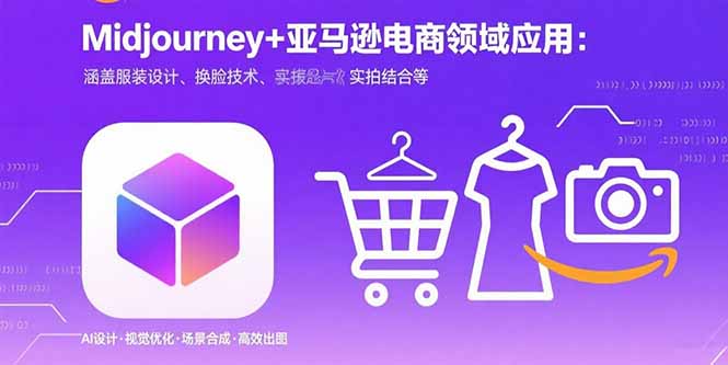 Midjourney+电商领域商业应用:涵盖服装设计、换脸技术、实拍结合等创客联盟总站-闲云创业网-老韩轻创网-中创网-福缘网-冒泡网-资源之家-魔方项目库创客联盟总站