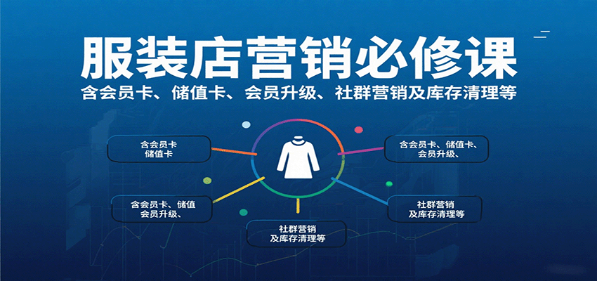 服装店营销必修课：含会员卡、储值卡、会员升级、社群营销及库存清理等创客联盟总站-闲云创业网-老韩轻创网-中创网-福缘网-冒泡网-资源之家-魔方项目库创客联盟总站