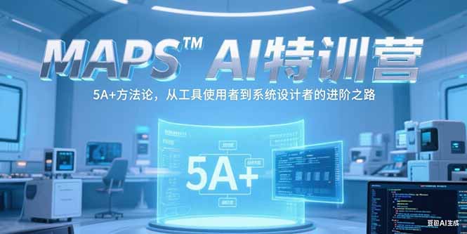 MAPSAI特训营,掌握 5A+方法论,从工具使用者到系统设计者的进阶之路创客联盟总站-闲云创业网-老韩轻创网-中创网-福缘网-冒泡网-资源之家-魔方项目库创客联盟总站